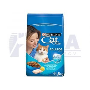 Cat Chow Pescado y mariscos - 11.5 kg