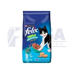 Felix Adultos Triple Delicious Mar - 1.5 kg
