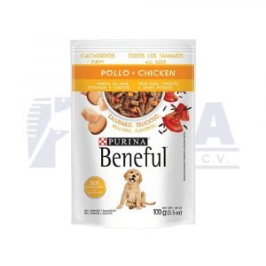 Beneful Sobre Original Cachorros - Pollo y arroz salvaje
