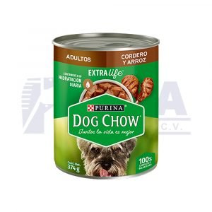 Dog Chow Lata Cordero y arroz