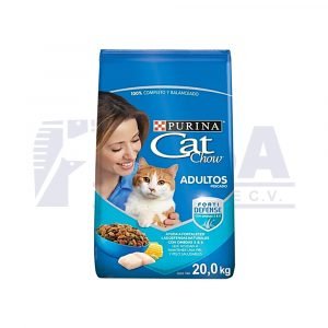 Cat Chow Pescado y mariscos - 20 kg