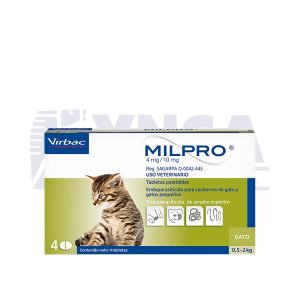 MILPRO Gatitos - 4 mg/ 10 mg