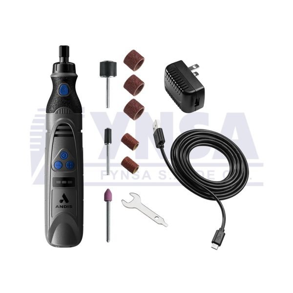 Limadora de uñas inalámbrica Andis de 6 velocidades