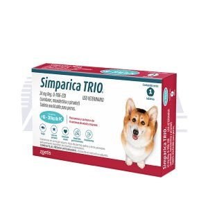 Simparica Trio (Azul) 24 mg - 1 tableta