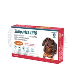 Simparica Trio (Café claro) 12 mg - 1 tableta