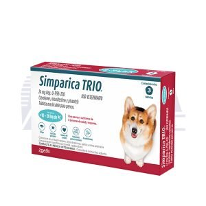 Simparica Trio (Azul) 24 mg - 3 tabletas
