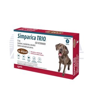 Simparica Trio (Café oscuro) 72 mg - 3 tabletas