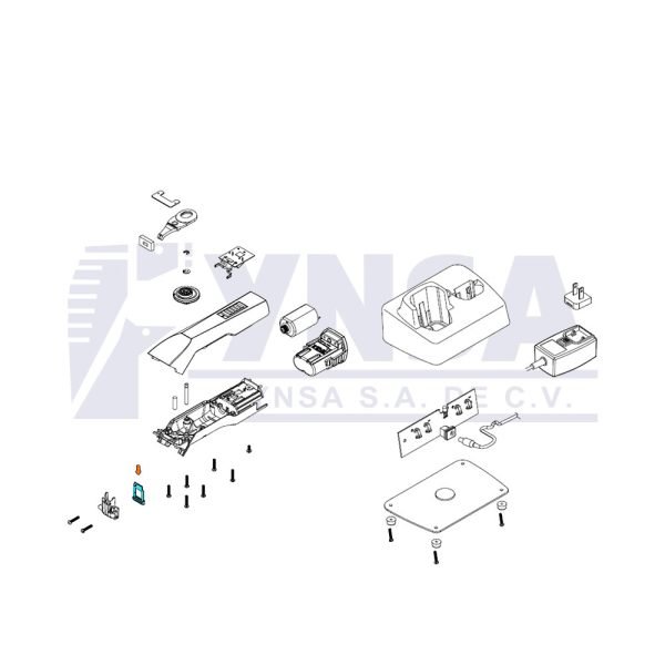 Enclavamiento de peine