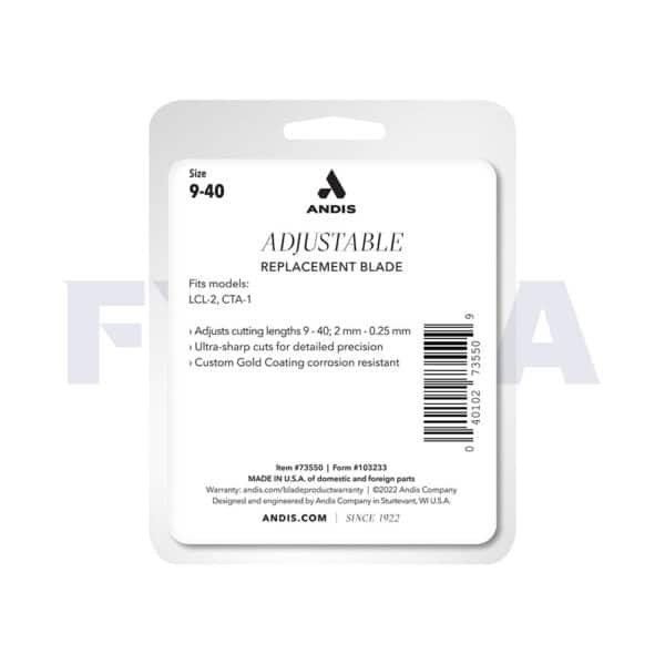 Cuchilla ajustable gold #9 a 40