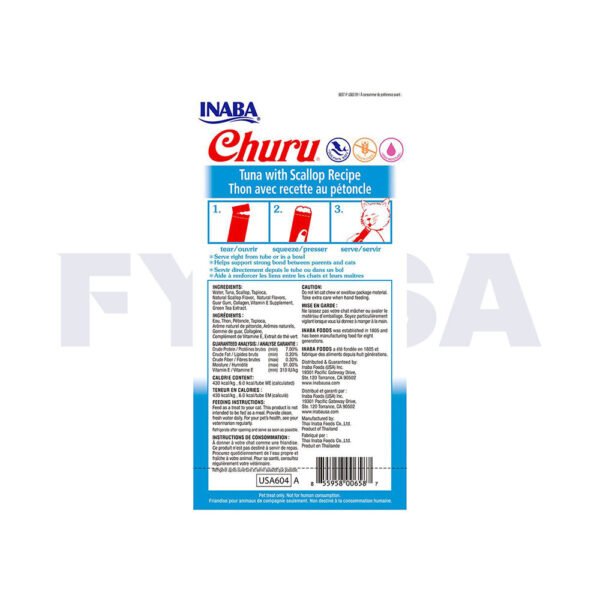 Churu receta de atún con vieira