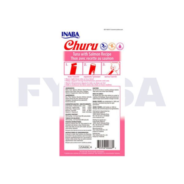 Churu receta de atún con salmón