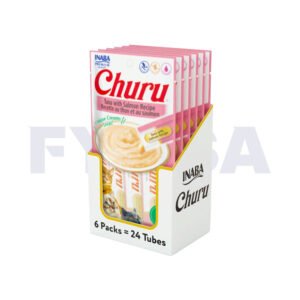 Churu receta de atún con salmón