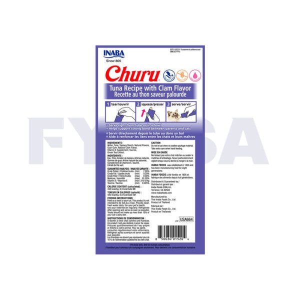 Churu receta de atún con almeja