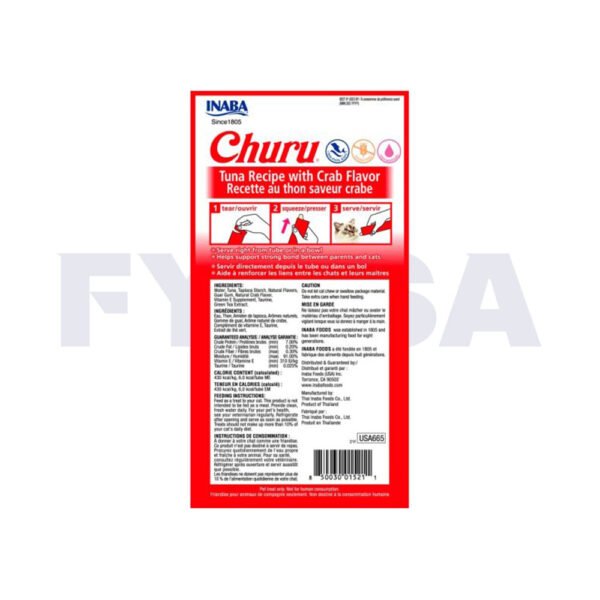 Churu receta de atún con cangrejo