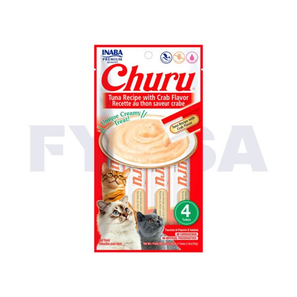 Churu receta de atún con cangrejo