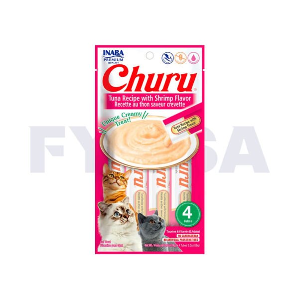 Churu receta de atún con camarón