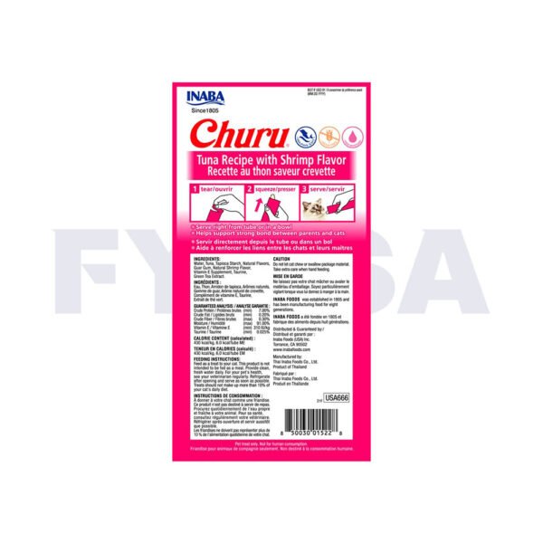 Churu receta de atún con camarón