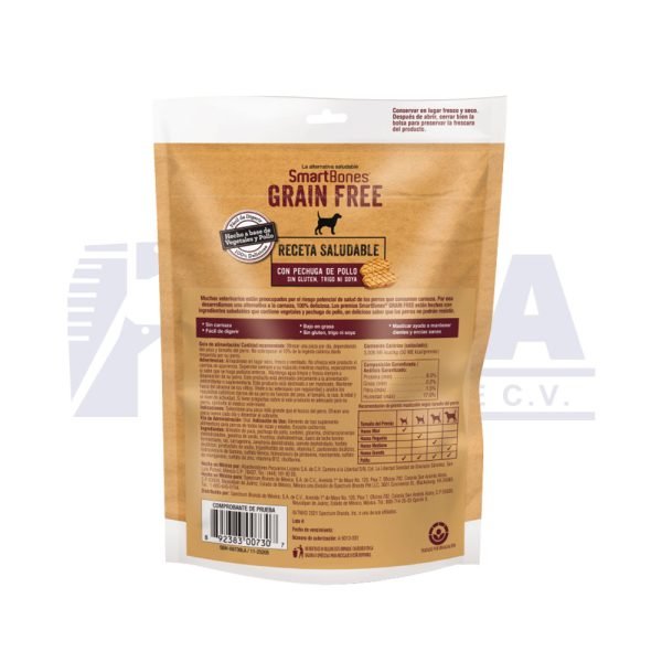 SmartBones grain free huesos mini de pollo