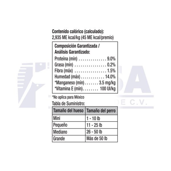 SmartBones huesos pequeños de camote