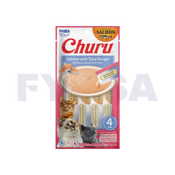 Churu receta de salmón con atún