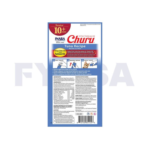 Churu Senior receta de atún